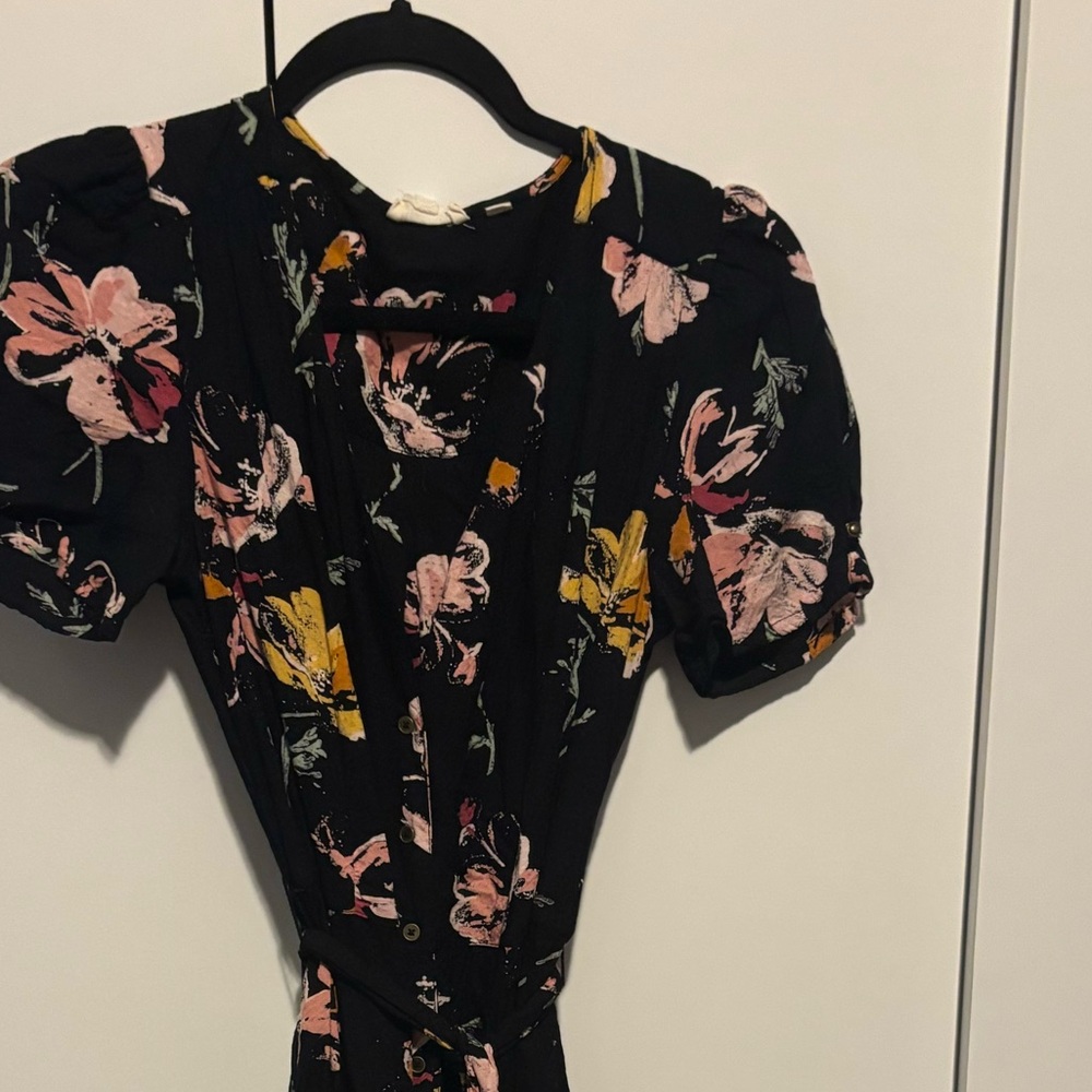 Fat Face Esme Homestead Tea Dress with Floral Accents - Picture 2 of 5